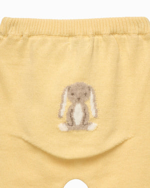 Lapinou Leggings Baby Bunny Leggings in Lemon