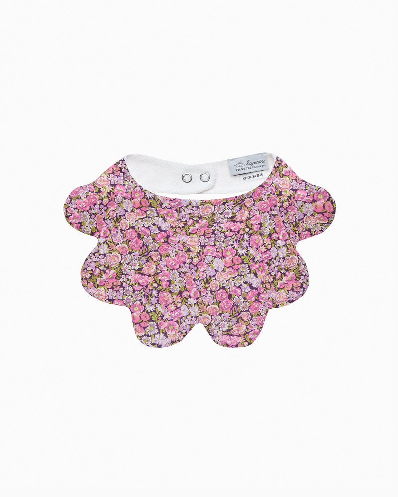 Scalloped Bib in Chive
