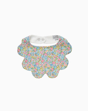 Scalloped Bib in Emma & Georgina
