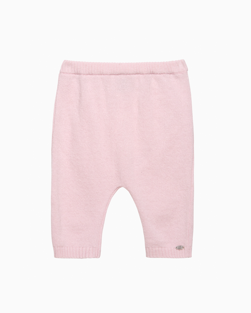 Baby Fawn Leggings in Pale Pink