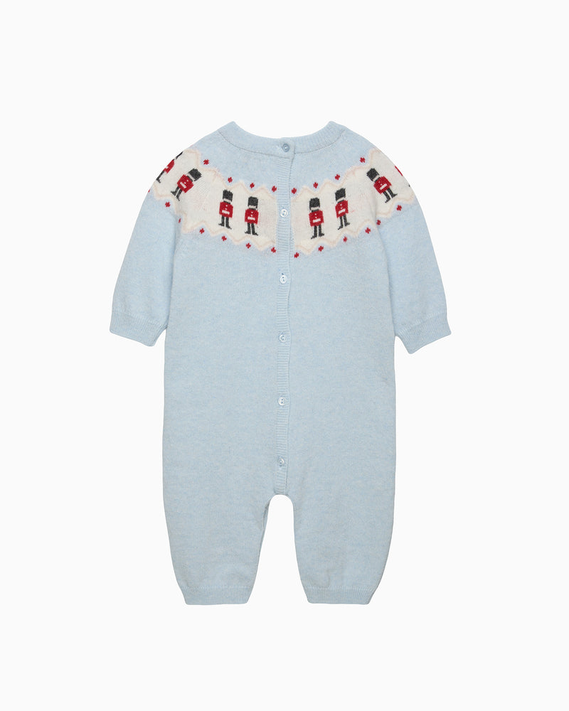 Baby Guardsman Fair Isle Onesie