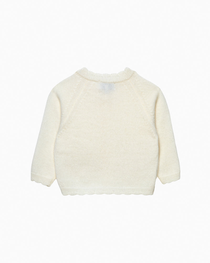 Lapinou Cardigan Baby Betsy Ann Heart Cardigan