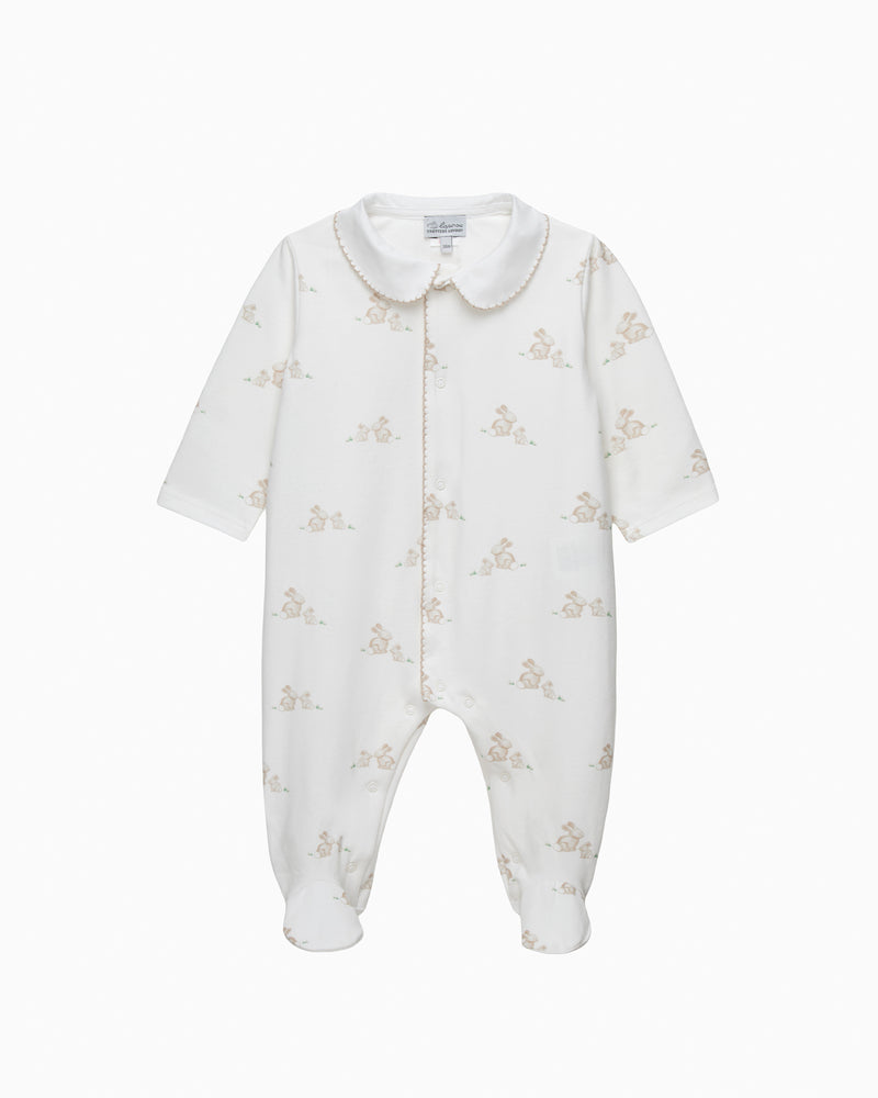 Baby Bunny Onesie in Oatmeal