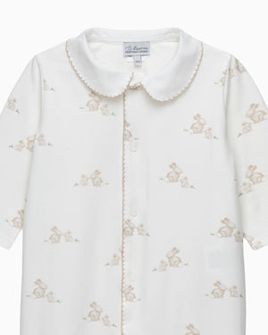 Baby Bunny Onesie in Oatmeal