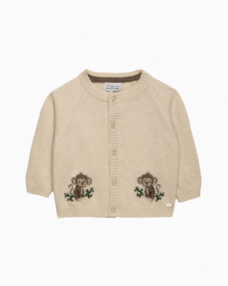 Baby Monkey Cardigan