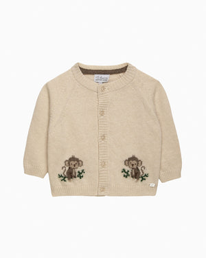 Baby Monkey Cardigan