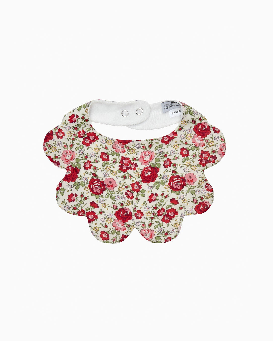 Lapinou Bib Scalloped Bib in Felicite