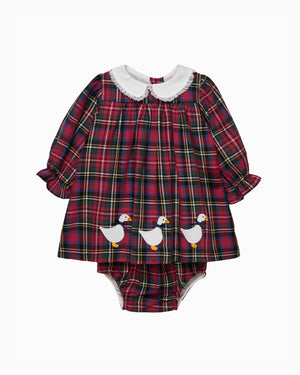 Baby Plaid Duck Dress