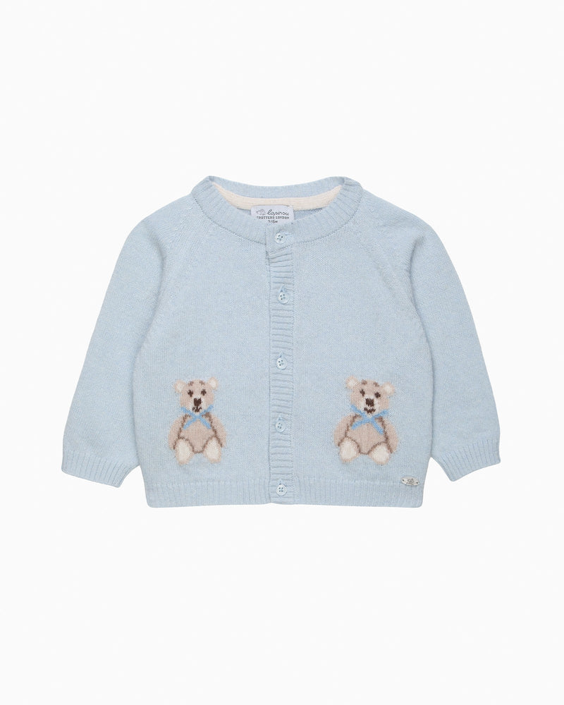 Lapinou Cardigan Baby Teddy Cardigan