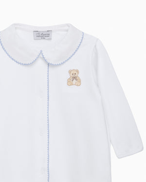 Baby Teddy Embroidered Onesie