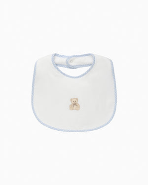 Teddy Embroidered Bib