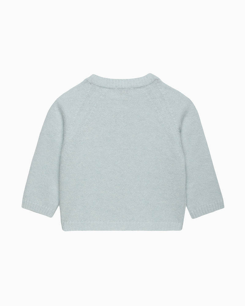 Baby Teddy Embroidered Cardigan