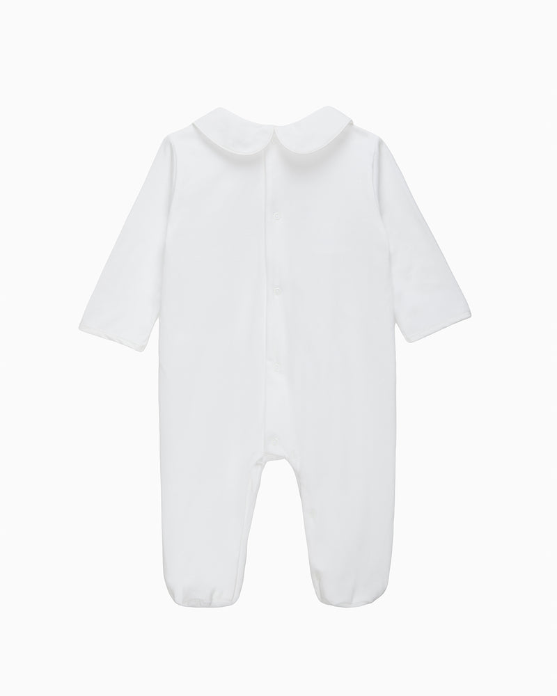 Baby Teddy Smocked Onesie