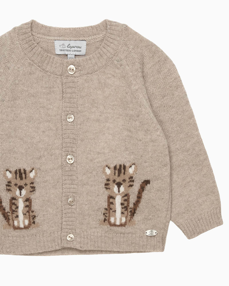 Lapinou Cardigan Baby Tiger Cardigan