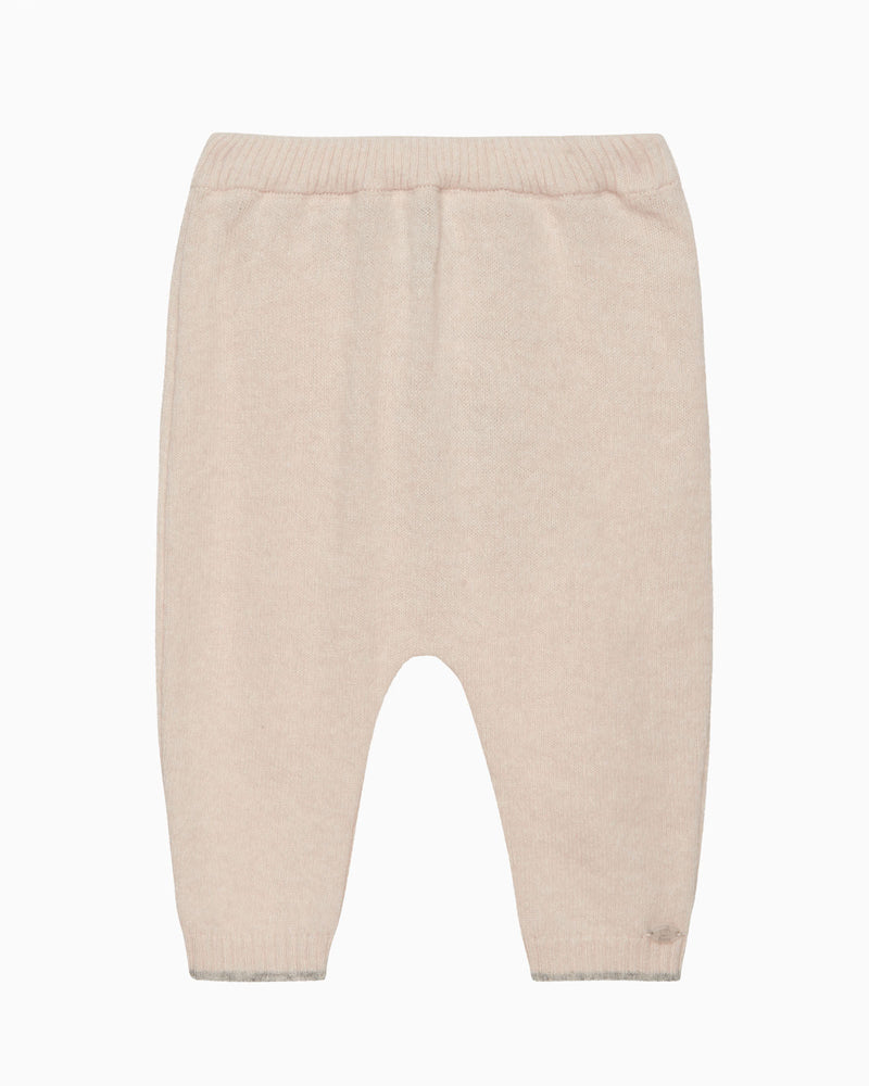 Lapinou Dungarees Baby Bunny Leggings in Off White