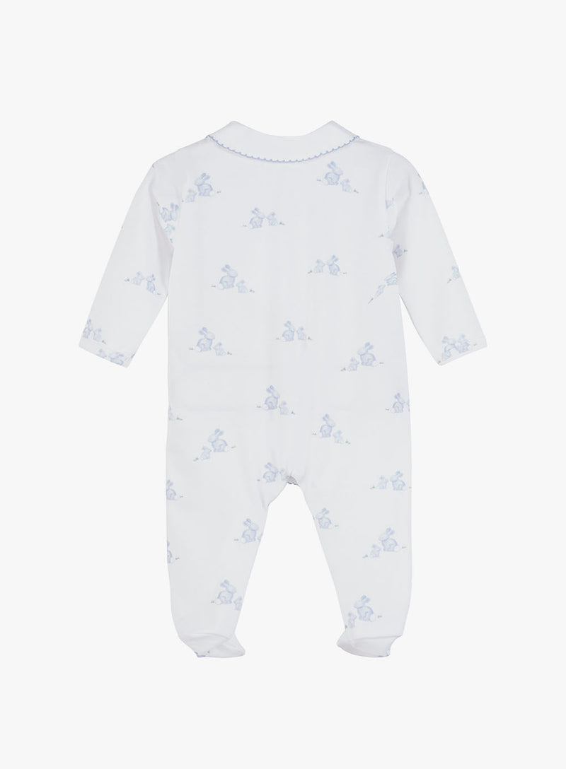 Baby Bunny Onesie in Pale Blue