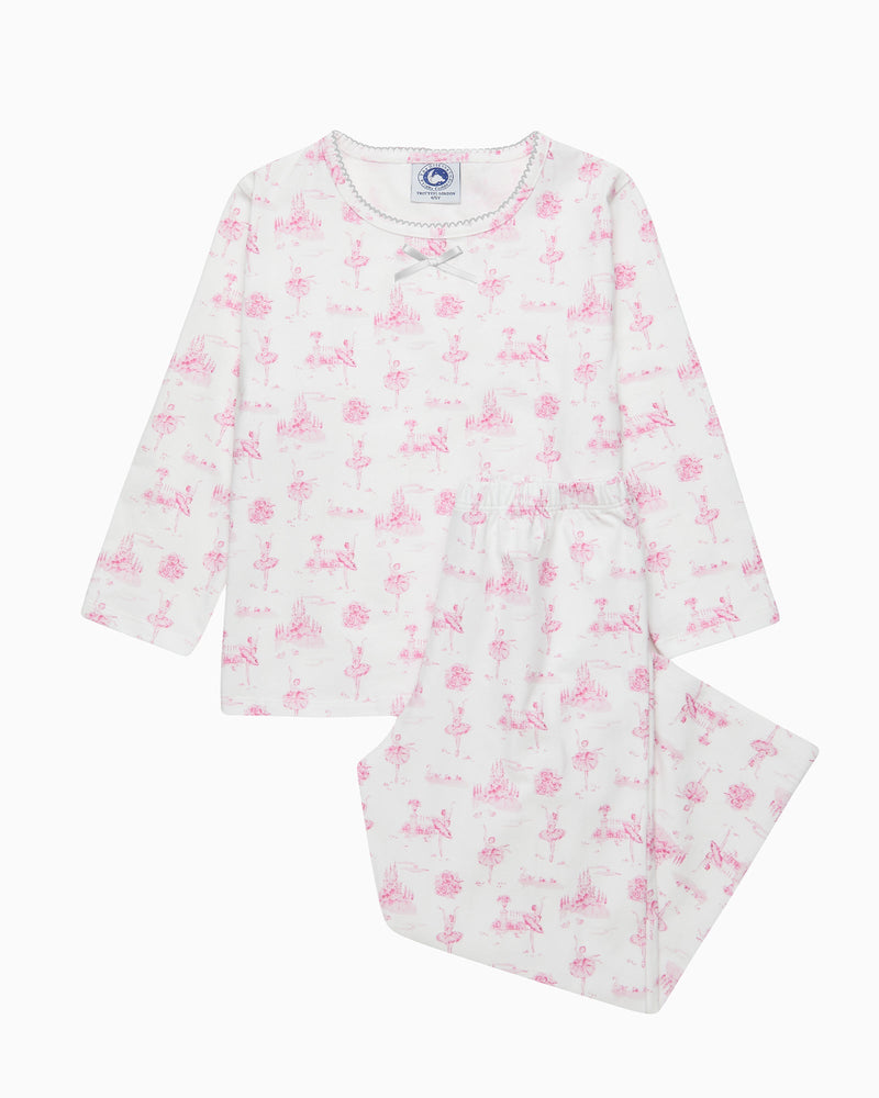 Original Pajama Company Pajamas Ballerina Toile De Joy Pajamas