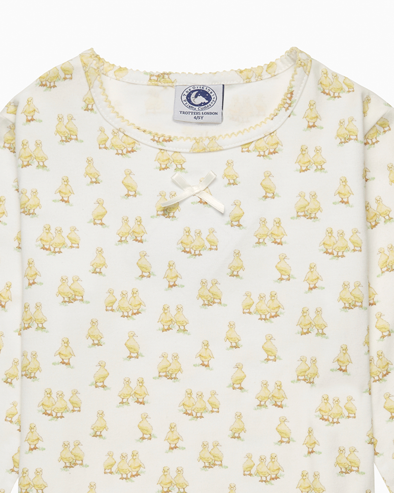 Duckling Jersey Pajamas