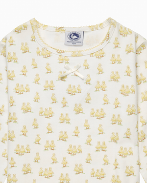 Duckling Jersey Pajamas