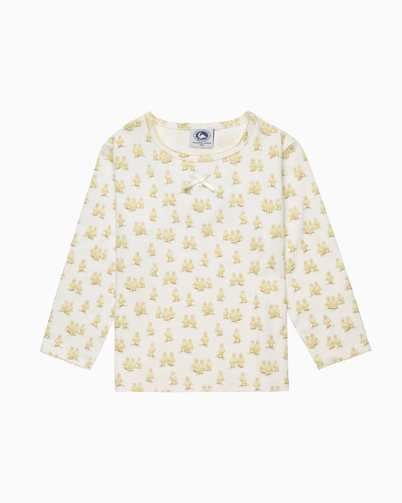 Duckling Jersey Pajamas