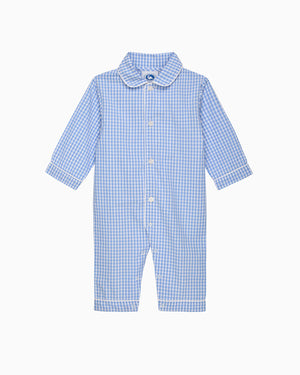 Gingham All-In-One in Blue