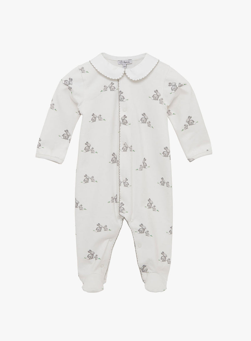 Baby Bunny Onesie in Grey