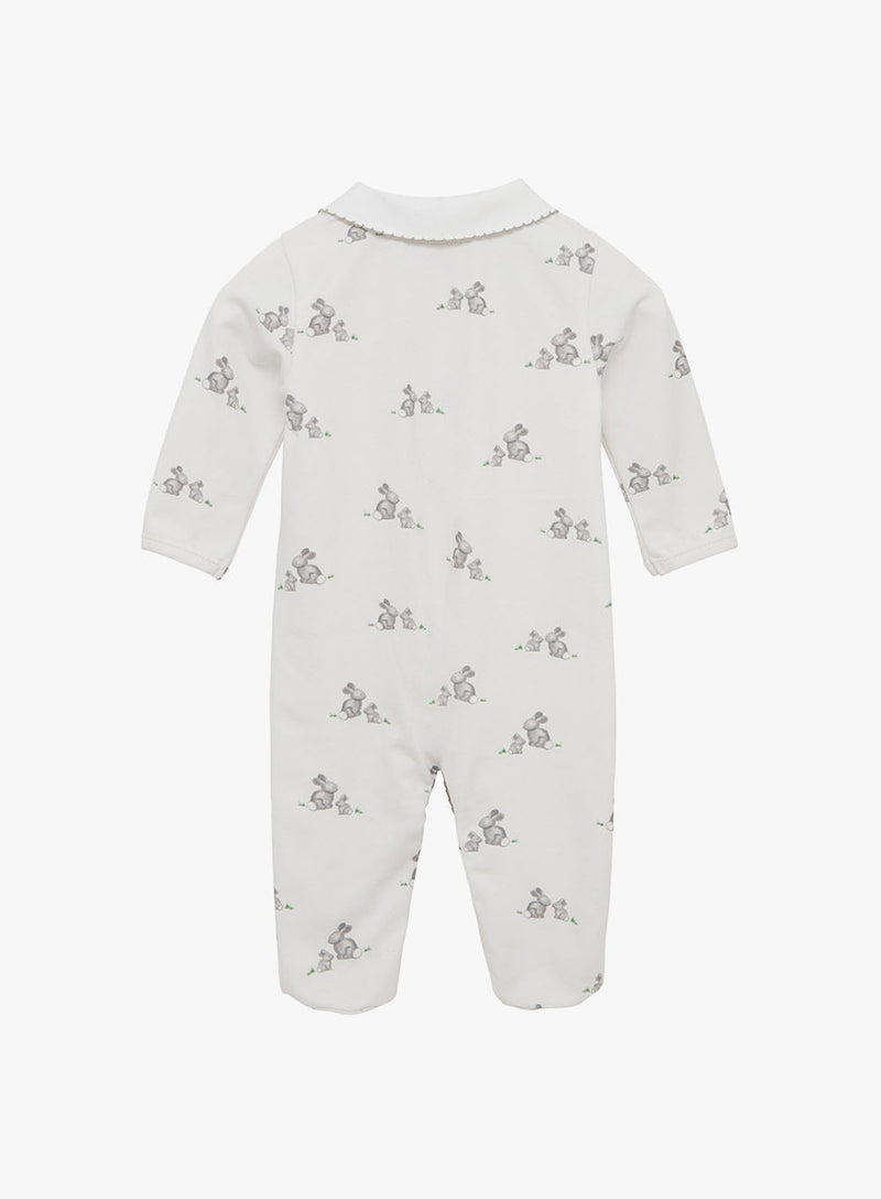 Baby Bunny Onesie in Grey