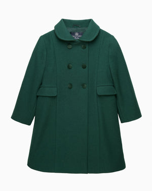Classic Coat in Bottle Green