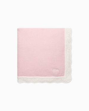 Cashmere Blanket in Pink