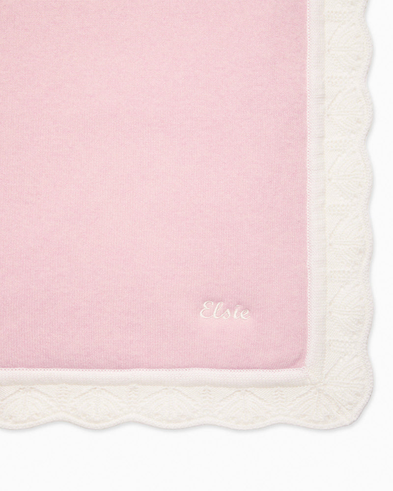 Cashmere Blanket in Pink