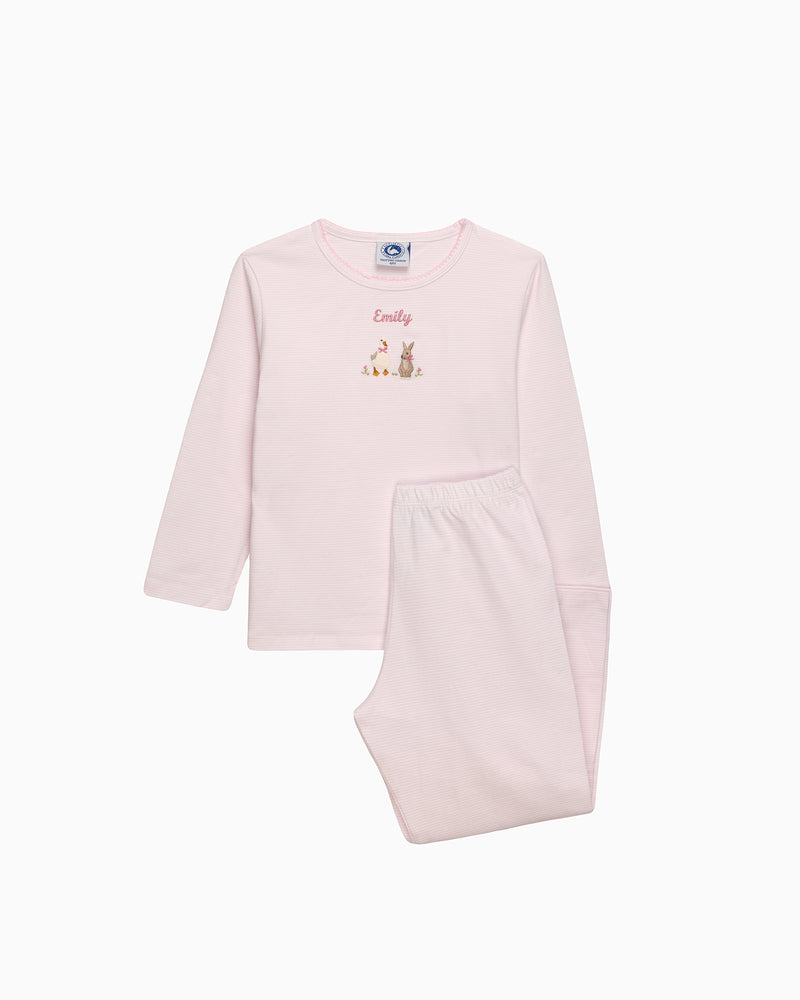 Duck & Bunny Jersey Pajama