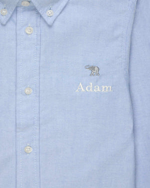 Thomas Shirt in Oxford Blue