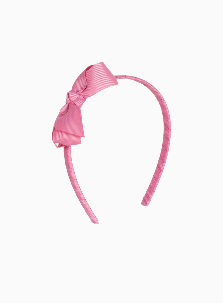 Dusky Pink Pretty Bow Alice Band | Trotters Childrenswear – Trotters ...