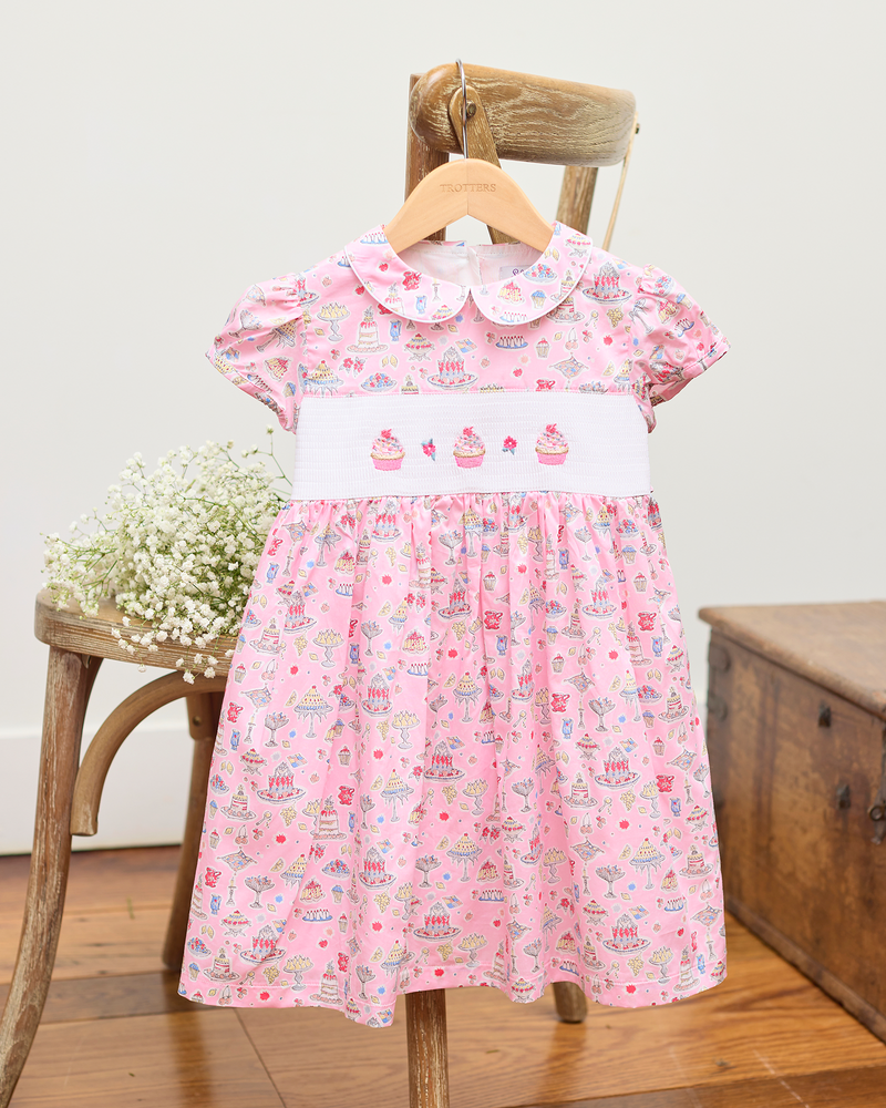 High Tea Smocked Dress