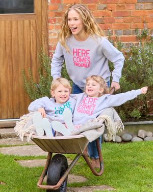 Women's Here Comes Trouble Sweatshirt