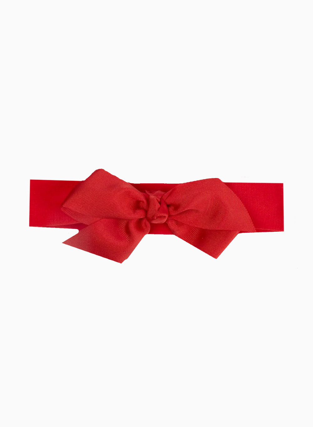 Bow Headband in Red