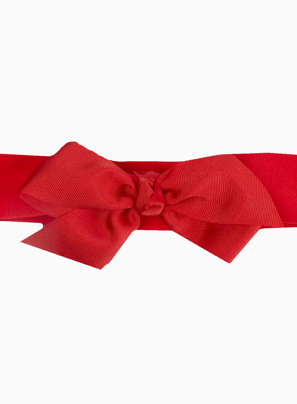 Bow Headband in Red