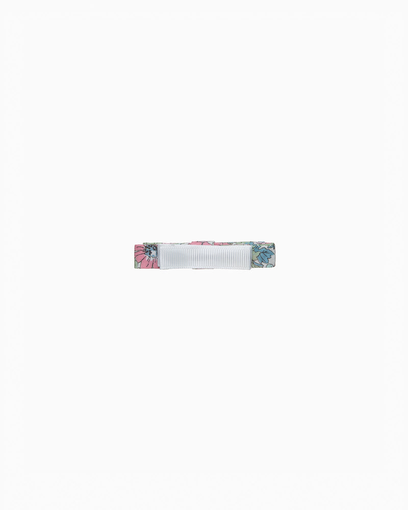 Lily Rose Clip Small Bow Hair Clip in Pink Dahlia