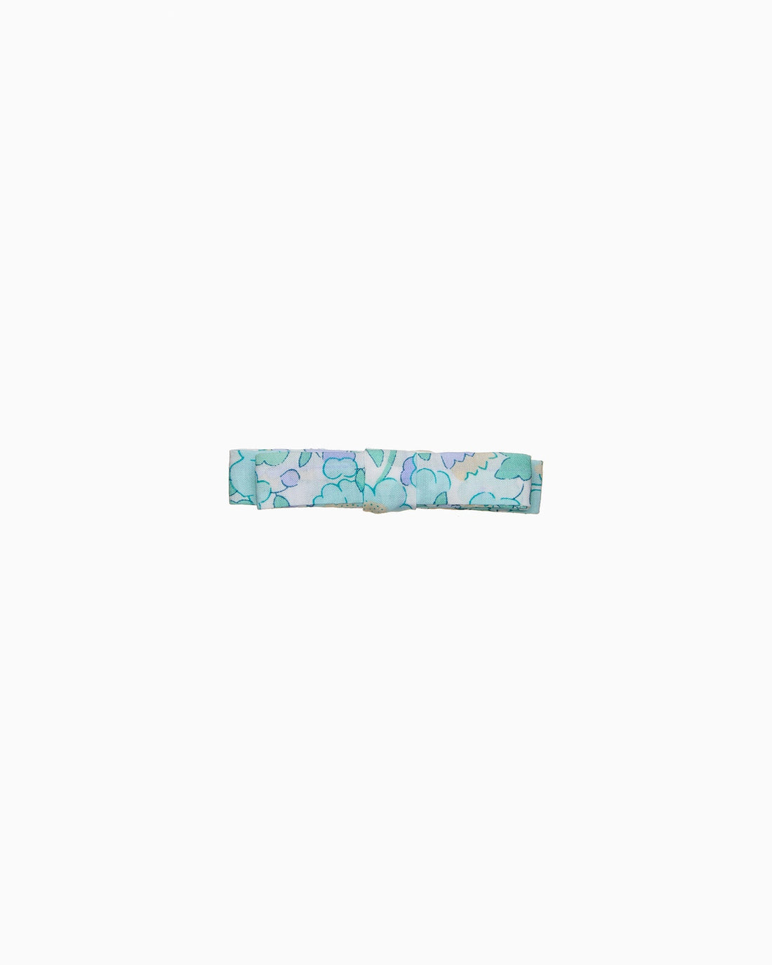Lily Rose Clip Small Bow Hair Clip in Peppermint Betsy