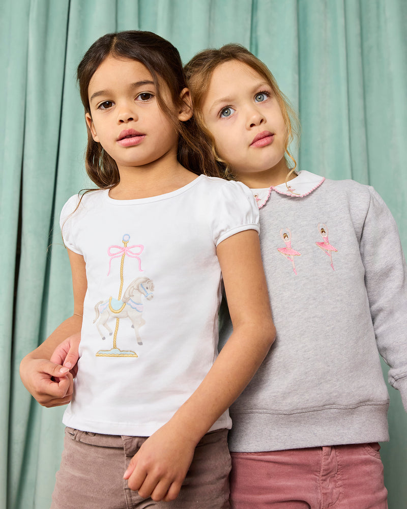 Carousel Horse Jersey Top