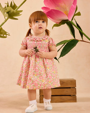 Lily Rose Dress Baby Sparkle Betsy Smocked Dress
