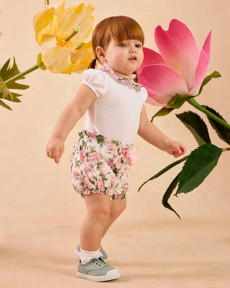 Baby Carline Rose Bloomers