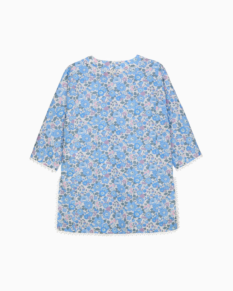 Betsy Bobble Trim Kaftan