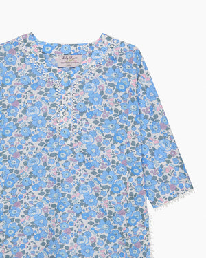 Betsy Bobble Trim Kaftan