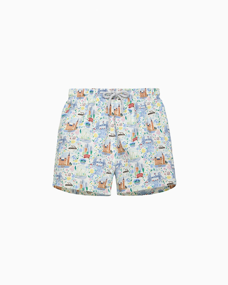 Hampton Swim Swimshorts Boys Swimshorts in London Scenes