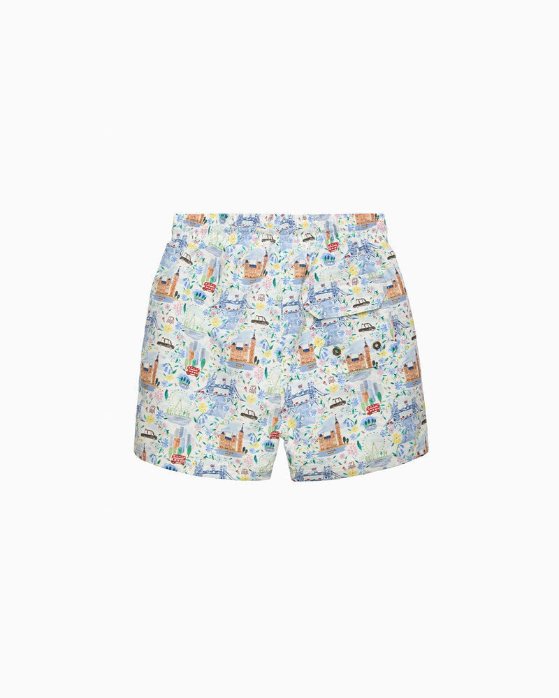 Hampton Swim Swimshorts Boys Swimshorts in London Scenes