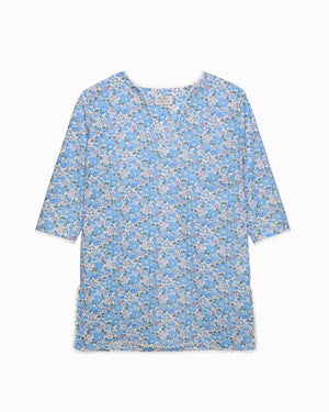 Women's Betsy Bobble Trim Kaftan