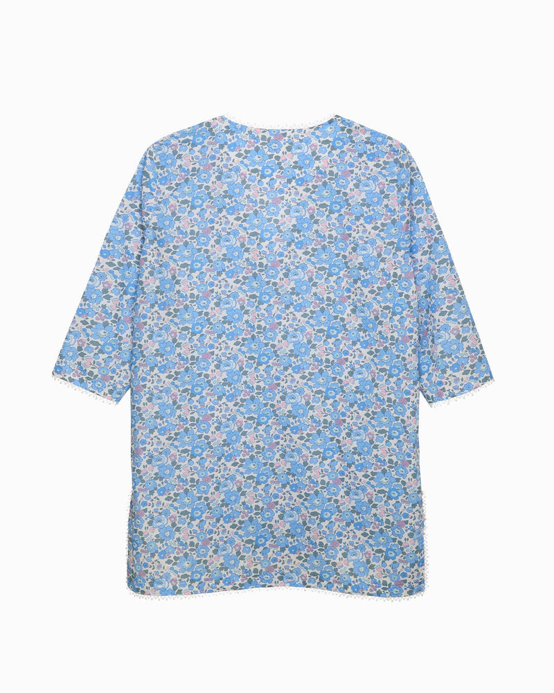 Women's Betsy Bobble Trim Kaftan