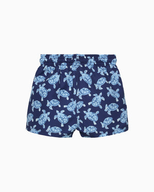 Baby Swimshorts in Navy Turtle