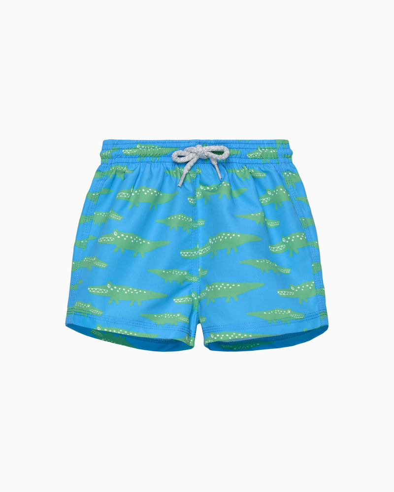 Baby Swimshorts in Crocodile